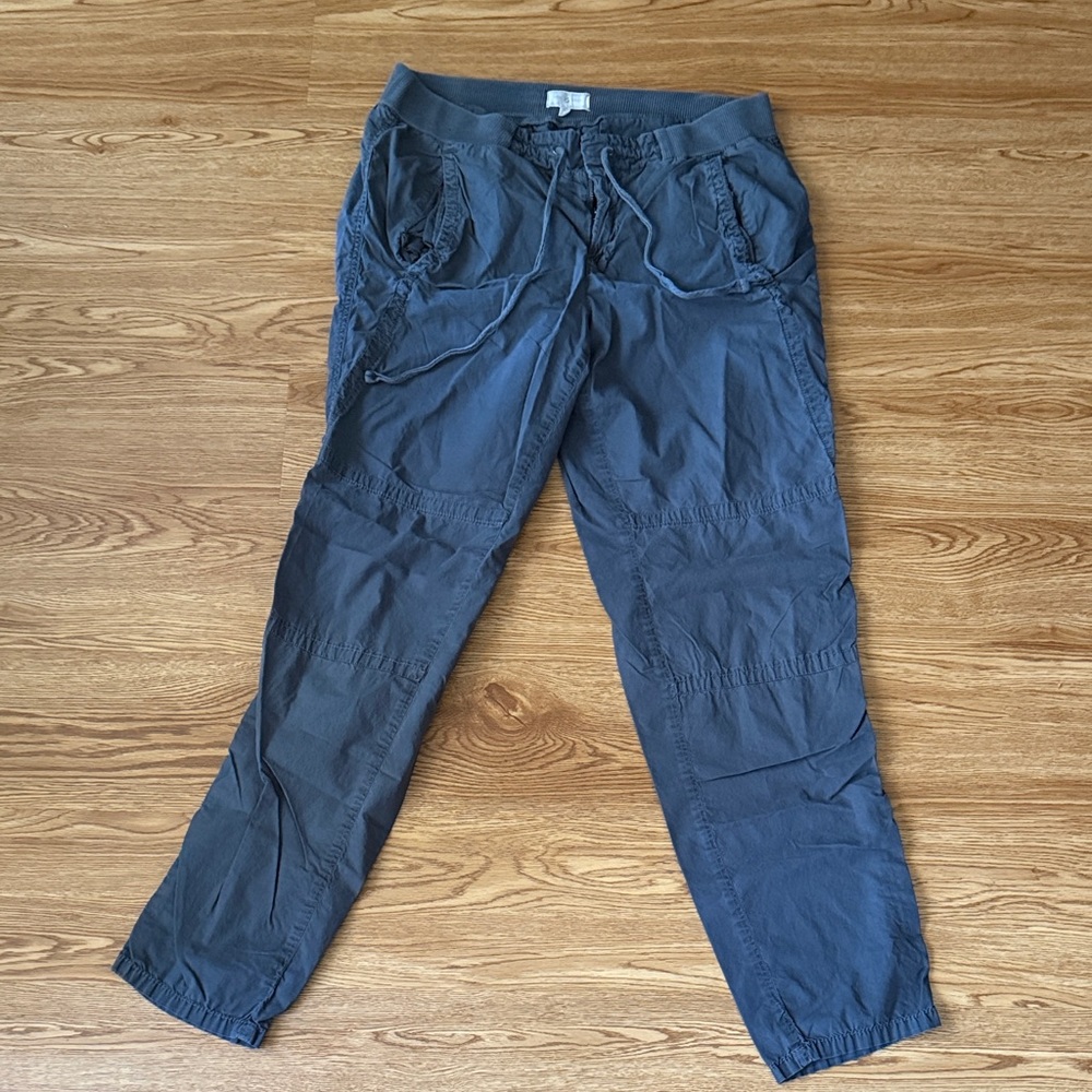 Lou & Grey Charcoal Cargo Pants